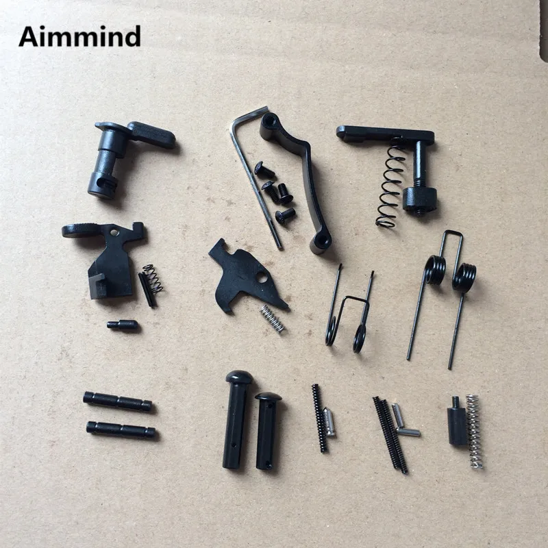 

10-20pcs Enhanced AR15 Lower Parts Kit 223 / 5.56 Spring Kit Replacement with safety selecter magazine catch