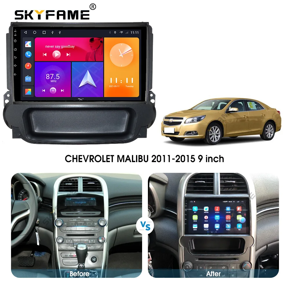 SKYFAME Android Автомобильная Навигация Радио мультимедийный плеер для CHEVROLET MALIBU 2011-2015