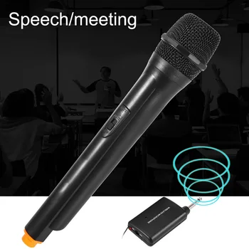 

DM - 3308A VHF Wireless Handheld Dual Channel Transmitter Mic Set