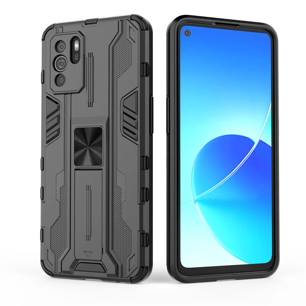 Противоударный чехол Reno6 Z 5G для OPPO Reno 6 Pro Plus 5Z Find X3 A74 4G с магнитной скрытой