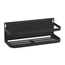 Однослойная кухонная стойка для холодильника с магнитным блоком, крепкая прямая присоска для полотенец