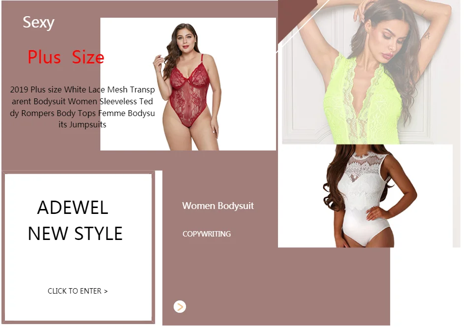 ADEWEL 2019 New Sexy short Sleeve Bodysuit Women O Neck Lace Bodysuit Ladies One Piece Body Tops Teddy Clubwear Sheer Bodysuits