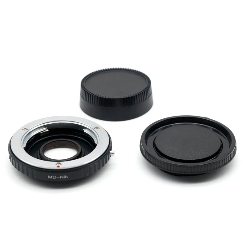 Переходное кольцо для объектива Minolta MD/MC для камеры Nikon F AI с оптическим стеклом