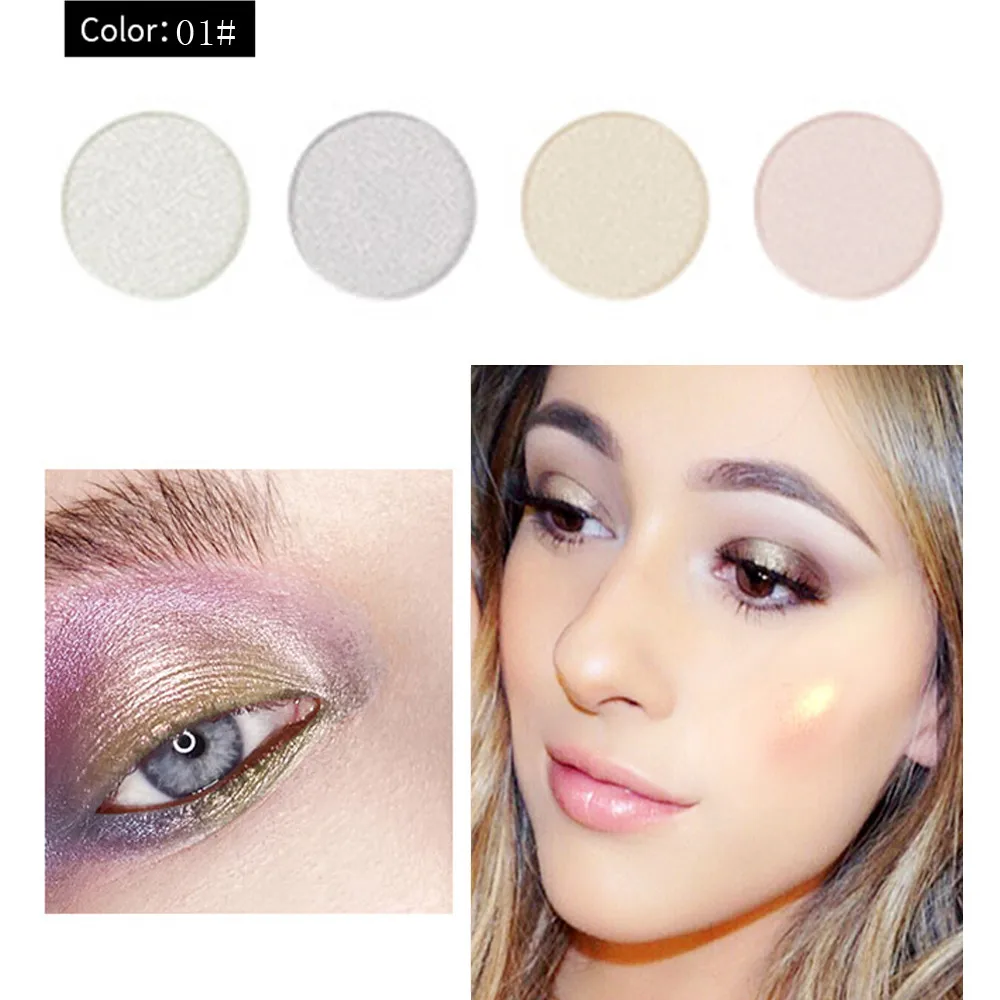 Пигмент хайлайтер Shimmer Shine Rainbow Palette косметический макияж хайлайтер пудра свечение набор макияж палитра пудры для лица