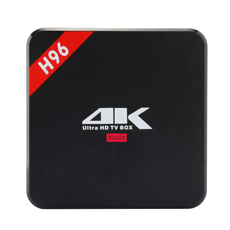 FULL-H96 Rk3229 Android 7,1 четырехъядерный Смарт ТВ приставка 1 Гб+ 8 Гб Поддержка Wifi 100M Lan Bluetooth 4,0 4K медиаплеер телеприставка