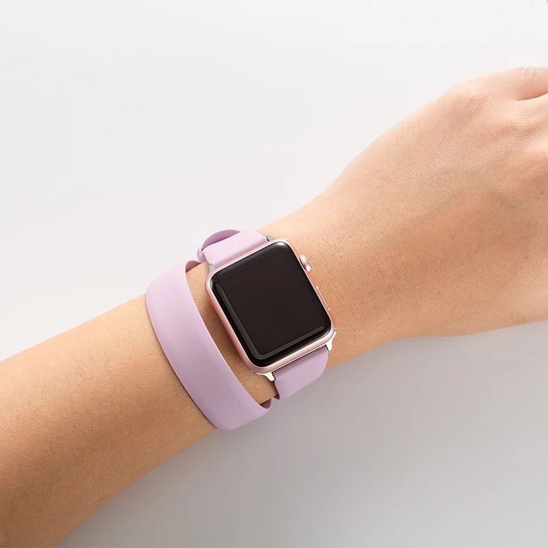 Ремешок для Apple Watch 38 мм 42 мм iWatch 4 ремешка 44 мм 40 мм спортивный силиконовый ремень браслет Apple watch 5 4 3 2 Аксессуары для ремешка