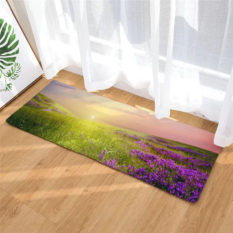 9 40x120cm Non Slip Water Absorption Rug Bath Mat Set Bathroom Carpet Kitchen Door Floor Mat Carpet for Toilet Mat Dropshipping - Цвет: 9