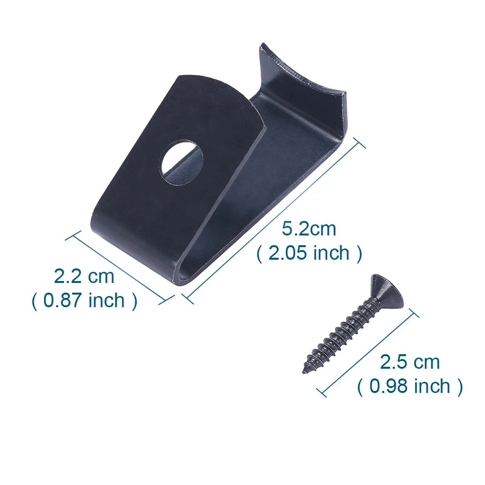 12pcs-Flowers-Shelf-Tray-Wall-Mounted-Clips-Plant-Pot-Hangers-Hook-Hold-5-to-8-Pots.jpg 12Db Virágok Polc Tálca Falra Szerelt Klipek Növényi Edények Horogja Tartsa 5 ” - 8” Edényt - Image 2