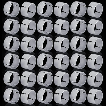 

120x Balloon Fixed Ring Clips Arch Column Stand Ties Wedding Party Decor Display