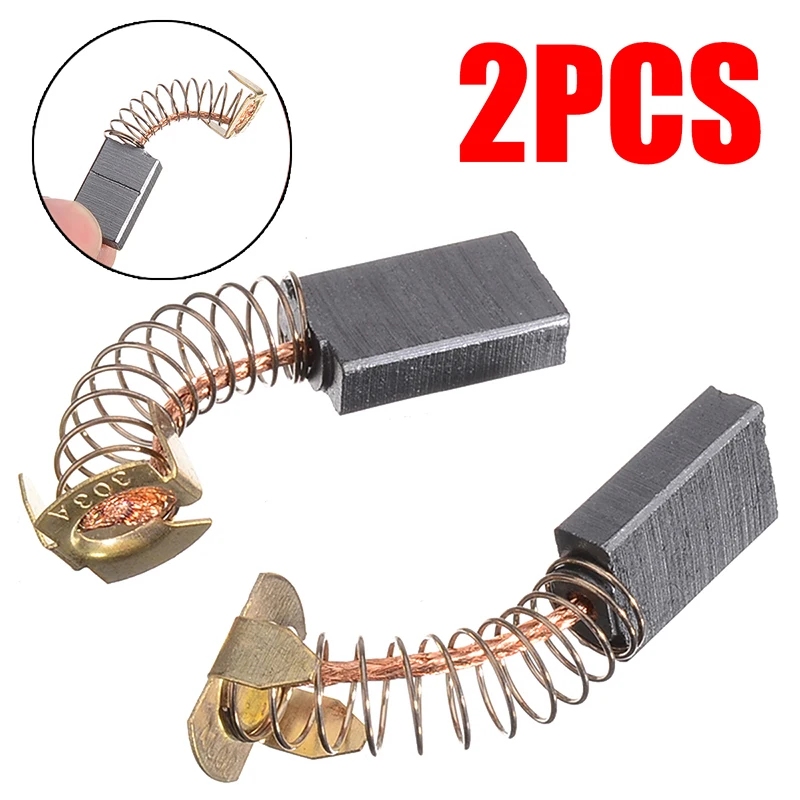 

2pcs CB327 Mini Carbon Brushes Electric Motor Power Tool Replacement for HM0860C/HM1100C HM1130/HR3000C/HR4000C 5*11*17mm