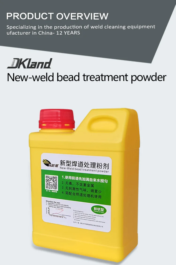 Limpiador de soldaduras de acero inoxidable para equipo de tratamiento pulido electrolítico soldadura de arco de argón líquido