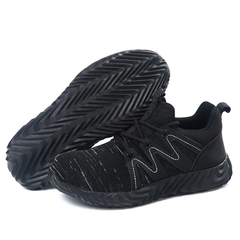 Indestructible Outdoor Steel Toe Cap Safety Shoes Mens Soft Comfortable Wear resistant Construction Work Electric Welding Shoes