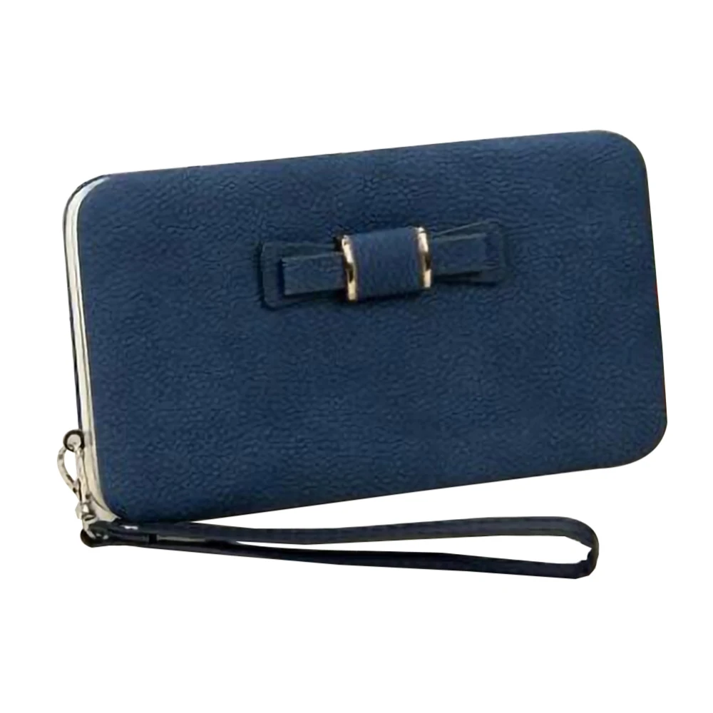 Dark Blue Женская косметичка, кошельки, брендовый клатч, косметичка, сумка для мобильного телефона, карман, подарки для женщин, сумка для денег - Цвет: Dark Blue