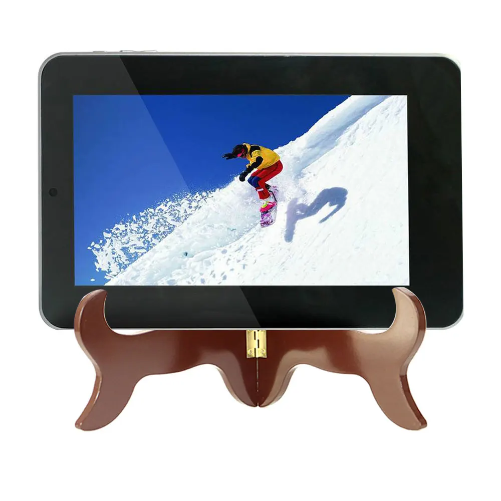 Деревянный декор чаши телефон Дисплей мольберт пластина Кронштейн подставка