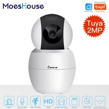 

Tuya Smart Camera WiFi Security Rotating Camera HD 1080P Network Two-way Audio IP Camera