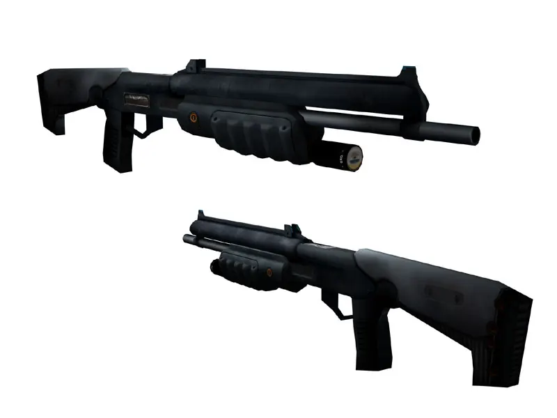 M90 дробовик пистолет Бумажная модель|paper model|gun paperpaper gun model |