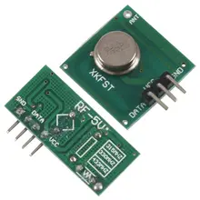 2 комплекта 433 мгц радиочастотный передатчик и приемник модуль связи комплект для Arduino