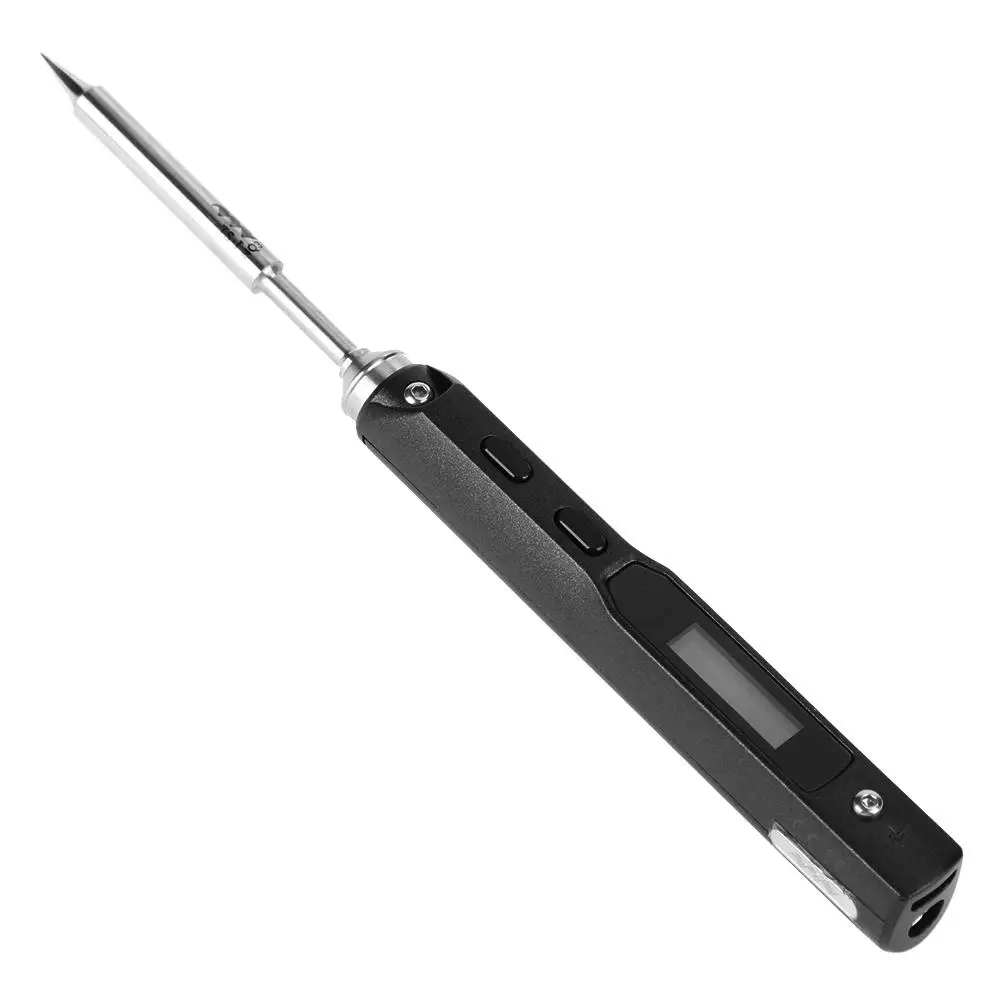 TS100 DC 12 V-24 V 65W Мини Портативный цифровой электрический паяльник сварочный Набор Профессиональный