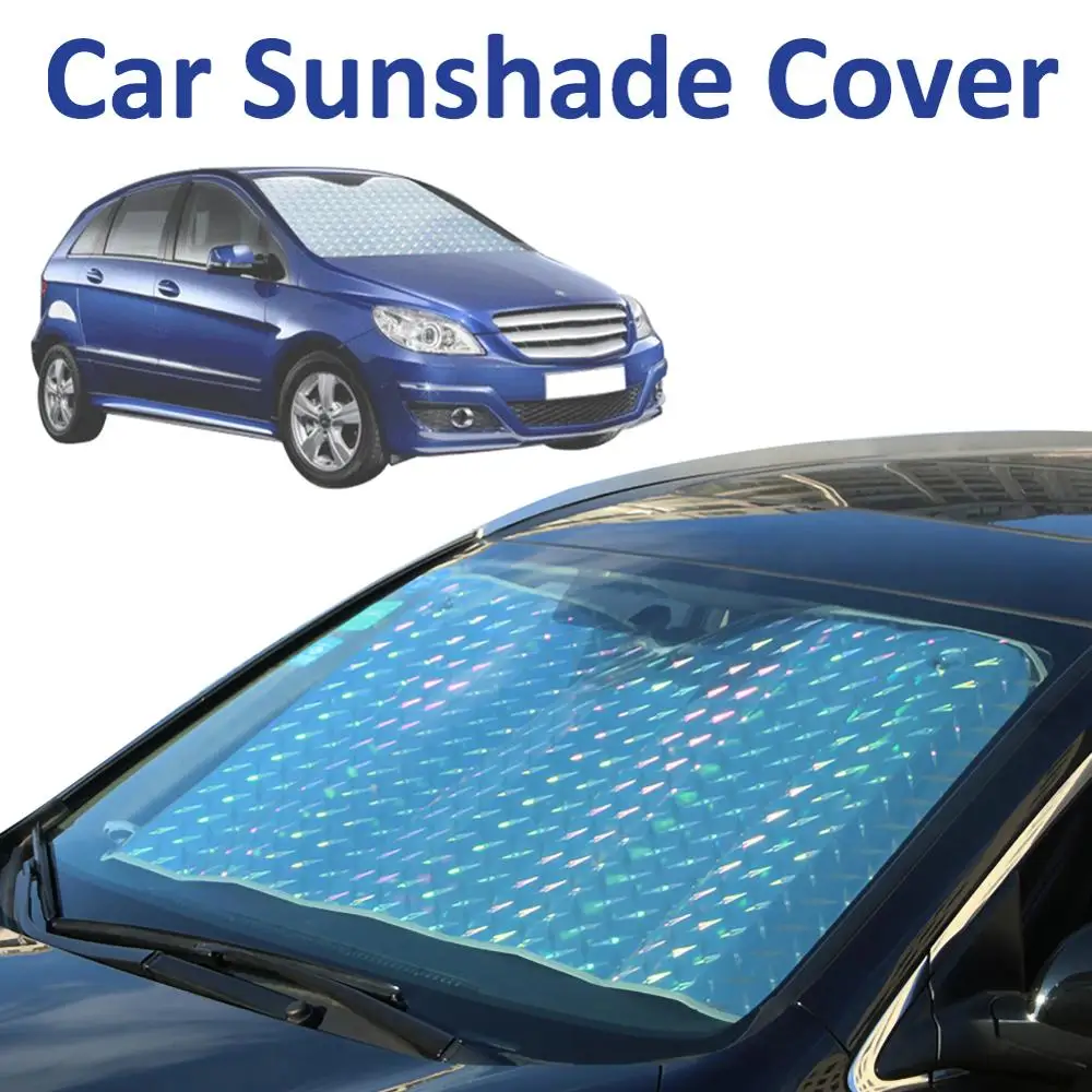 

Aluminum Coating Car Sun Shade UV Protection Curtain Car Sunshade Film Windshield Visor Front Windshield Sunshade Cover