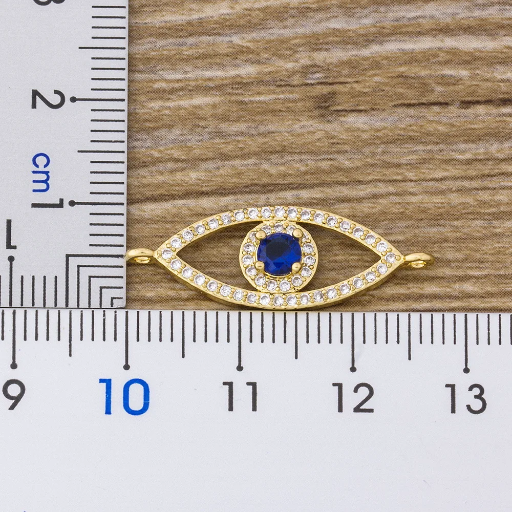 Classic Men Evil Eye Charm Bracelet for Women Shiny Princess Cut Cubic Zircon CZ Adjustable Bangles Copper Jewelry Gift bracelet jewelry
