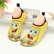 Кожаная обувь унисекс; спортивные носки для мальчиков и девочек; детская пляжная обувь для серфинга; Ультра-светильник; мягкие носки с рисунками для малышей; нескользящая обувь