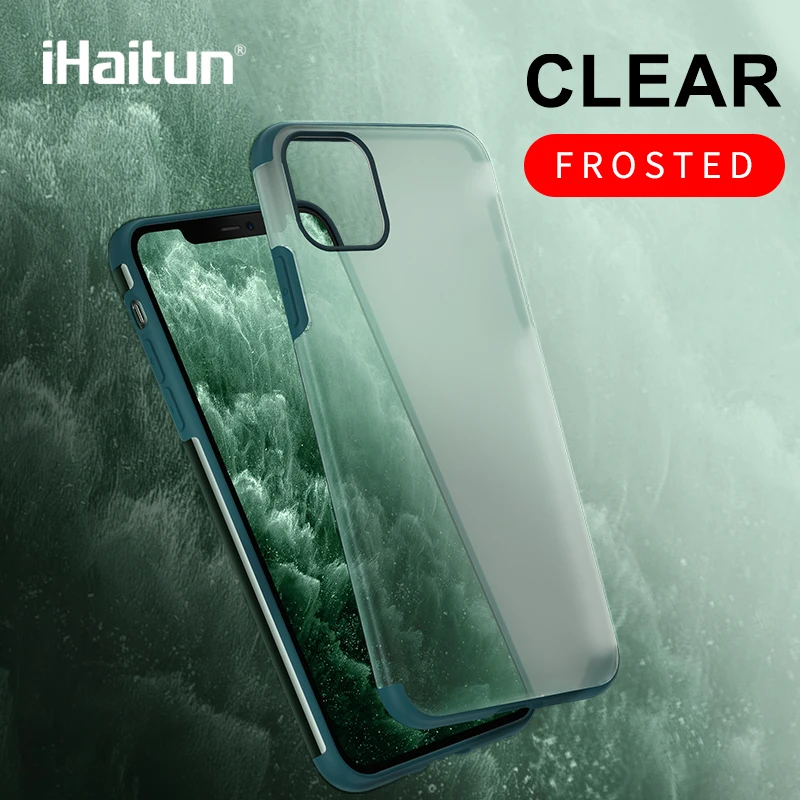 

iHaitun skin-friendly design PC matte case frosted case For iPhone 11/11 Pro/11 Pro Max