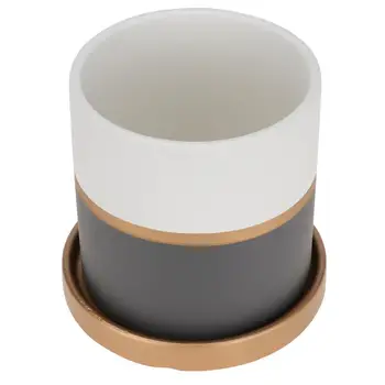 

1pc Ceramic Flowerpot Flower Pot Cute Plants Bonsai Simple Succulent Planter for Shop Garden Home Office