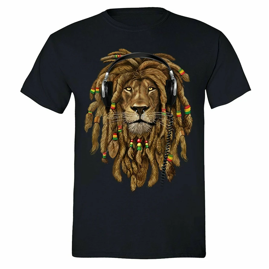 orgullo jamaicano Camiseta León rasta