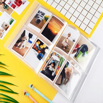 

3/4inch 396/160 Pockets Transparent Mini Film Photo Album Camera Film Ticket Name Card Holder Holder Card Large-capacity