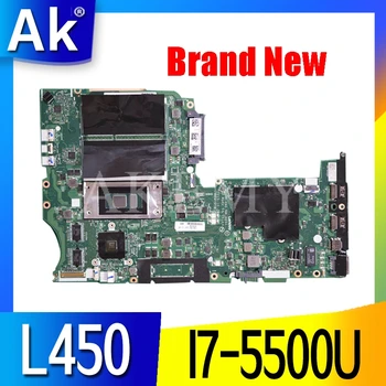 

Laptop motherboard For Lenovo Thinkpad L450 NM-A351 00HT693 Mainboard Core I7-5500U 216-0856030 TESTED DDR3