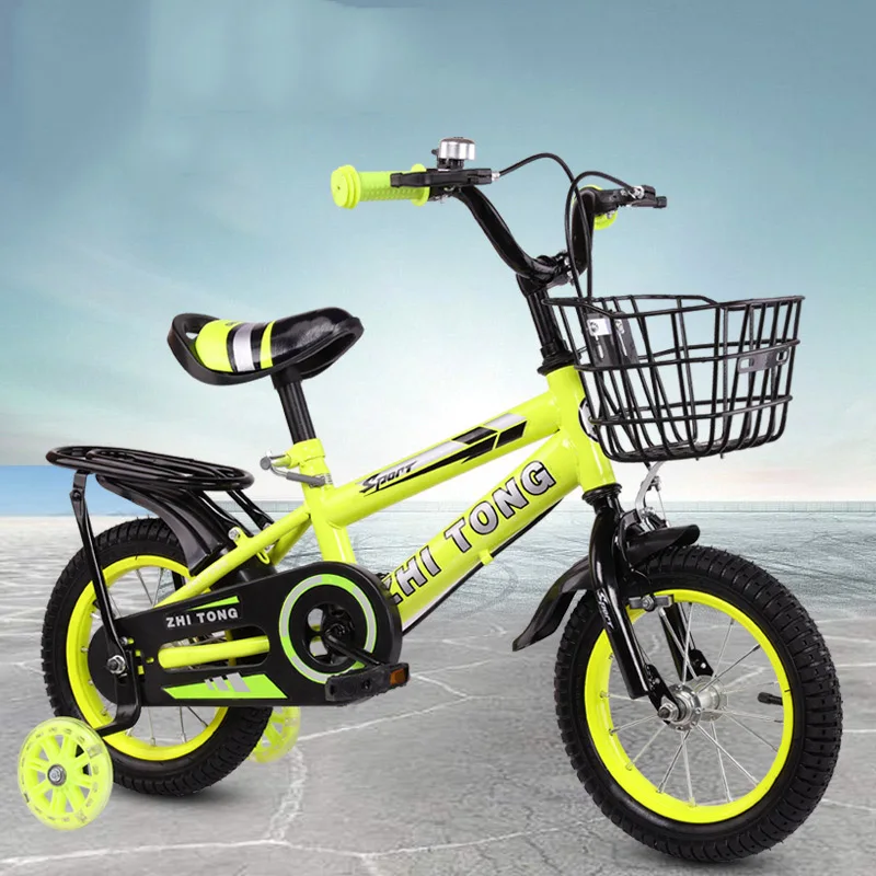 Children's Bicycle Boys and Girls Cycling Bike 12/14/16/18 Inch Folding Kid's Bicycle Light Students Bicycle