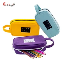 Горячая Распродажа, чехол для карандашей на молнии, Kawaii, чехол для карандашей, большая емкость, коробка для ручек для девочек, подарки, милая школьная сумка, канцелярские принадлежности