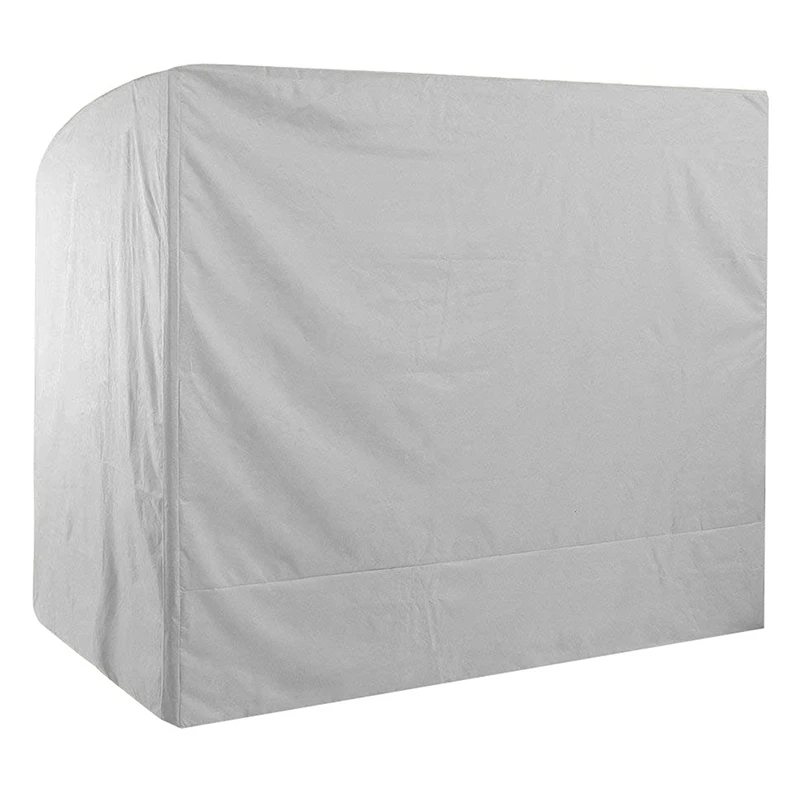 

New-Garden Shade Sails Sunshade Outdoor Cover For Swing Top Cover Waterproof Courtyard Hammock Anti-Dust Canopy Gray