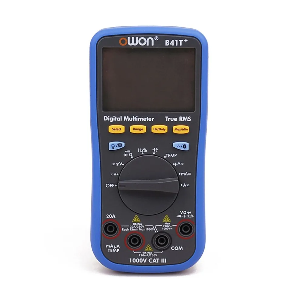 Owin B35T+ Подсветка цифровой ЖК-мультиметр AC/DC Вольтметр Амперметр истинный RMS диод hFE сопротивление тестер непрерывности