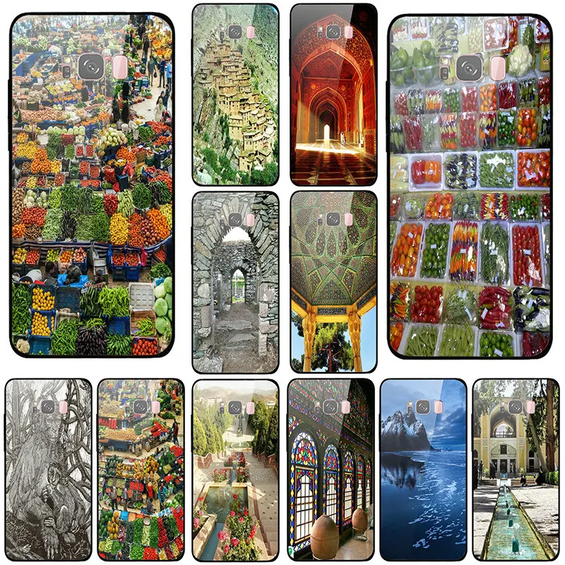 Tempered Glass Mobile Phone Cases for Samsung Galaxy A6 A8 A8S A9S S8 S9 S10 Plus Lite Note 9 Bags Love Kurdistan Hot | Мобильные