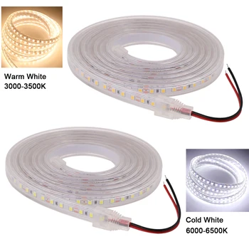 

Supper Bright 120 LED Strip Light 2835 SMD 12V 600 Pixel Led Flexible Ribbon Lights Home Decoration Cold White/Warn White
