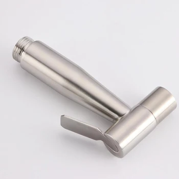 

Stainless Steel Bathroom Toilet Hand-held Booster Spray Gun Small Shower Water Saving Bathroom Spray Bathroom Shower Head