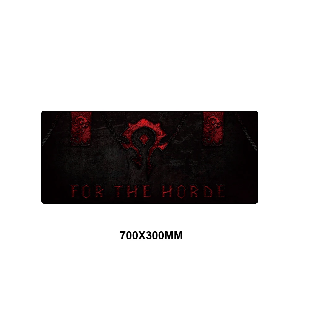 MSSJ-BZ014 World of Warcraft игровой коврик для Мыши Компьютерный геймер Коврик для мыши Орда большой резиновый нескользящий стол Большой Коврик Для Мыши Mause коврик для ПК ноутбука - Цвет: MSSJ-BZ014
