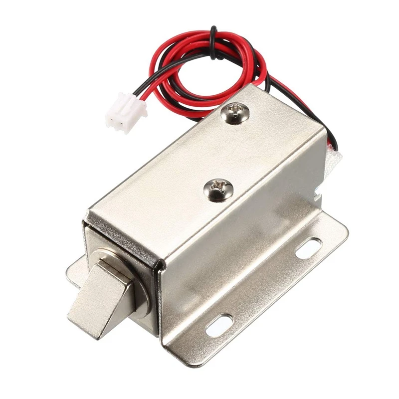 DC 6V 1.5A 11.4mm Electromagnetic Solenoid Lock Assembly for Electric Cabinet Door Promotion | Строительство и ремонт