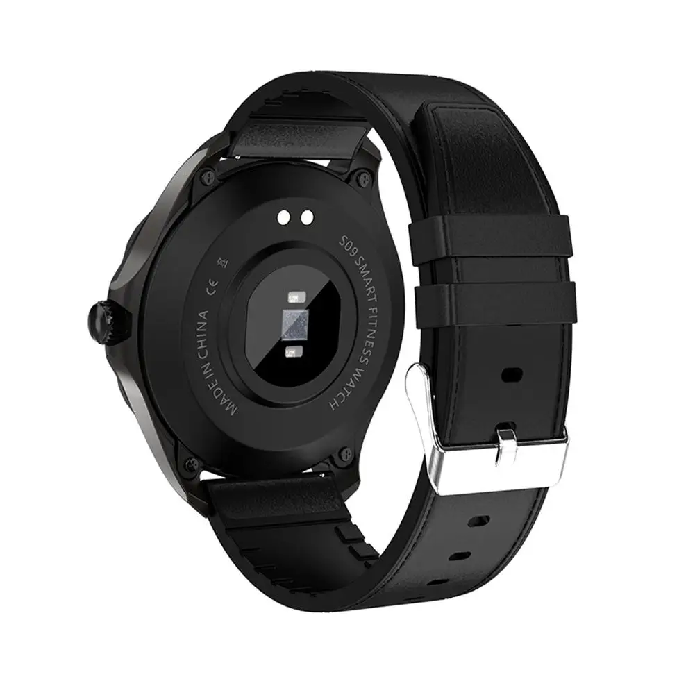 Для SENBONO S09 Смарт-часы мужские Круглый сенсорный экран IP68 Водонепроницаемый напоминание о звонках Смарт-часы Пульс кровяное давление