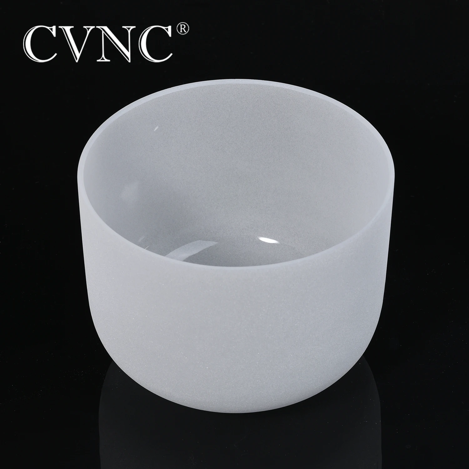 

CVNV Note 12" Solar plexus Chakra Frosted Quartz Crystal Singing Bowl E