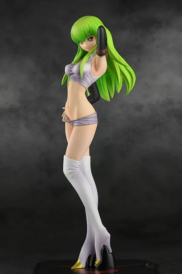 Обувь для косплея Аниме Фигурка CODE GEASS Lelouch of The Rebellion C.C. 23 см масштаб 1/8 окрашенная