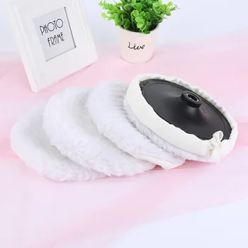 

5Pcs 7 Inch Polishing Pads Polishing Bonnets Lambs Wool & Terry Valeting Tool For Buffing Care Care Accessories