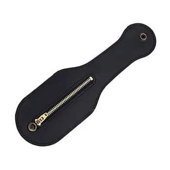 

Unisex Mini Coin Bag Crazy Horse Leather Purse with Racket Snap Belt Multi-Tool Storage Bag