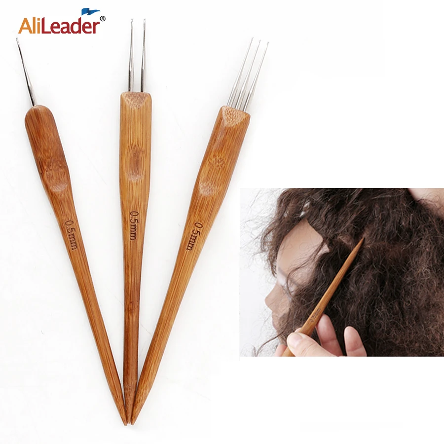 Alileader вязаные крючком Крючки для игл дреды косы с тонкой ручкой крючки вязания 0 5/0