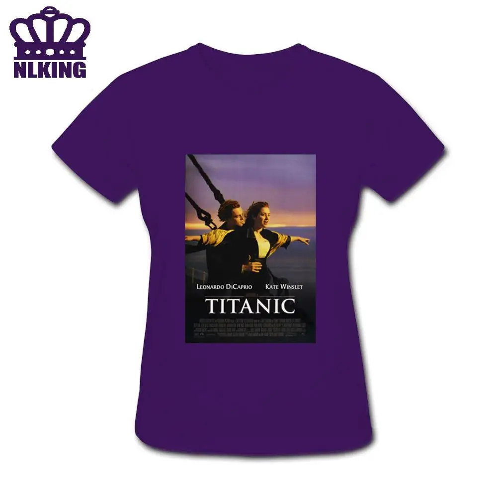 

Urban Teeshirts Titanic Poster T Shirt Women Young Girl Short Sleeves Summer XXXL Tees Shirts Women's Cheap Brand Cheap Apparel