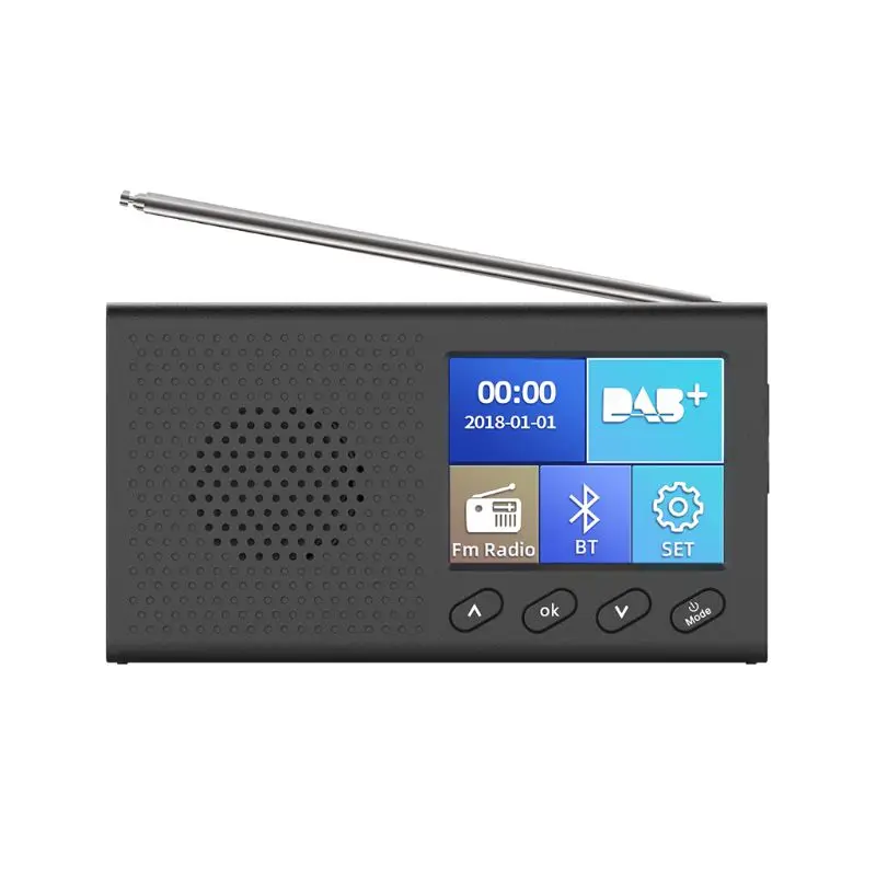 Портативный мини-приемник DAB FM-радио Bluetooth-совместимый музыкальный плеер 4 2 с