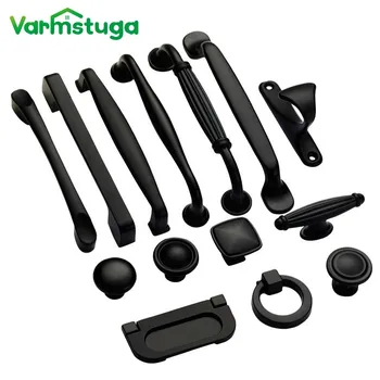 

Modern Black Handles for Furniture Cabinet Knobs and Handles Kitchen Handles Drawer Knobs Cabinet Pulls Cupboard Handles Knobs