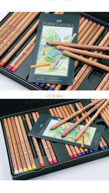 Faber-Castel Pitt Pastel Pencil, Canister of 60 - AliExpress