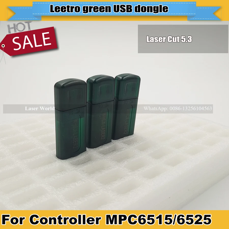

Leetro green USB dongle USB Key Laser Cut 5.3 Dongle for Co2 Laser Engraving Controller System Leetro Controller MPC6515 MPC6525